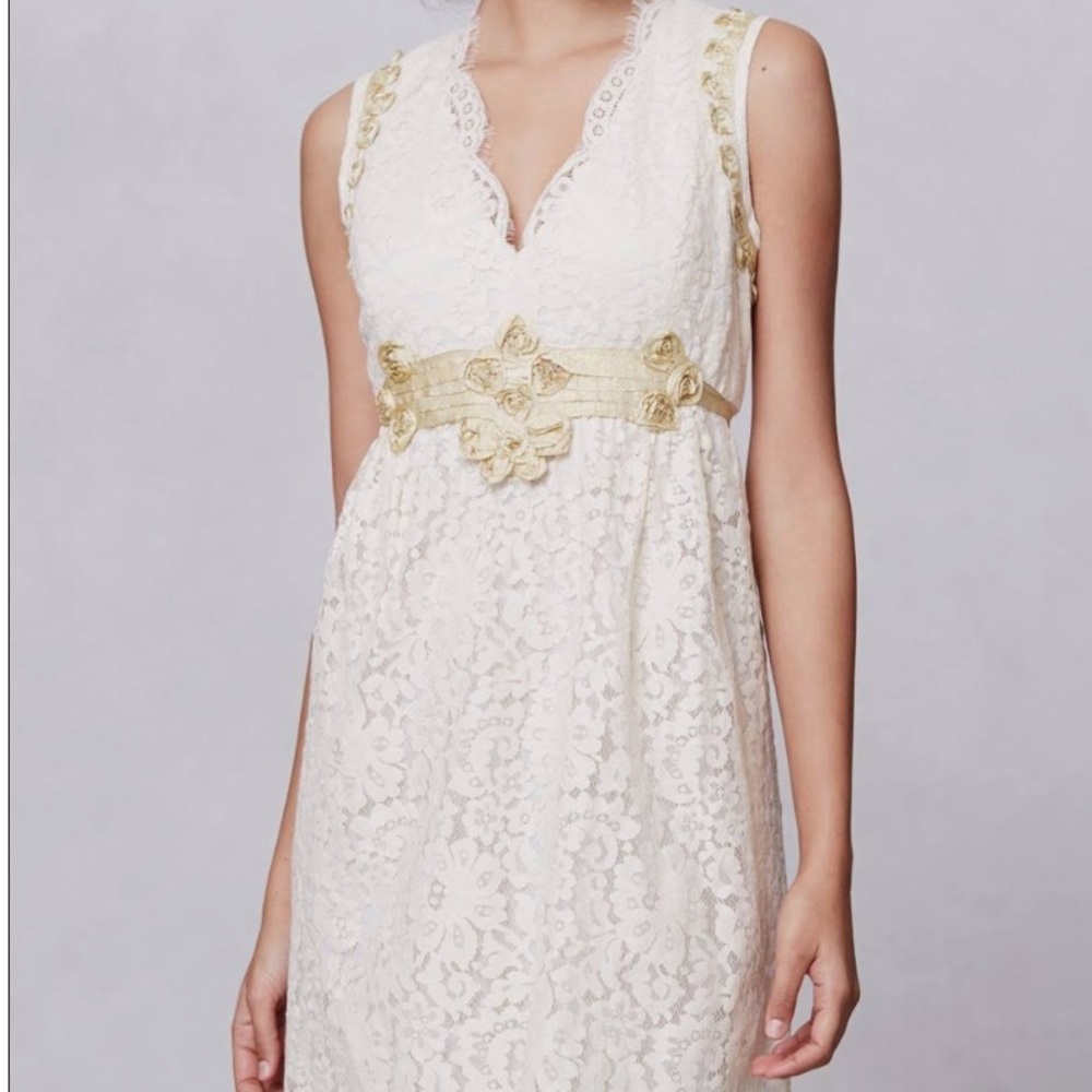 Anna Sui Lonoke Lace Dress  Size 2